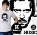 Image of T-shirt House Music stencil style by Dadawan