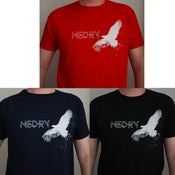 Image of Nedry 'Condor' T-Shirt (BLACK, NAVY BLUE or RED)