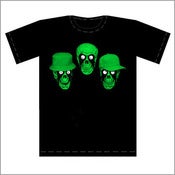 Image of Flouro Death Skull T-Shirt (toxic green)