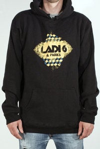 Image of Ladi6 & Parks - Black Hoodie 