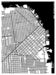 Image of Black Silk-Screen Printed Map of San Francisco