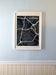 Image of Black Silk-Screen Printed Map of LA