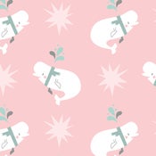 Image of "A Beluga Holiday" Gift Wrap