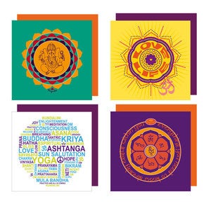 Image of YogaBe 'Mantra Collection' Greetings Card Pack