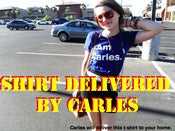 Image of I AM CARLES shirt (delivered by Carles)