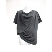 Image of Loose Plunge Neck Short Sleeve Tee (unisex) by Kollate