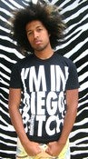 Image of Diego Bitch Black and White Tee