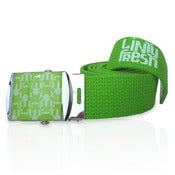 Image of Lime Rabbits Canvas Belt