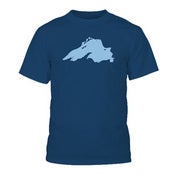 Image of Lake Superior - Navy Blue