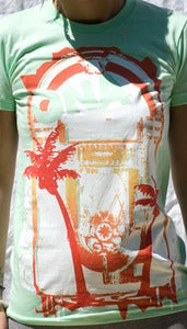 Image of Girl's Jukebox Sunset Tee