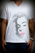 Image of Marilyn Monroe Slim Fit Vneck (American Apparel)