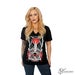 Image of Wake Black V-Neck Unisex