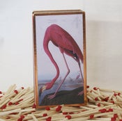 Image of Audubon's Bird Matchbox, Flamingo, Heron, Pelican and more...