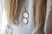 Image of 'home is where your heart is' necklace (woods)  
