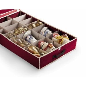 Image of Low Profile Ornament Storage