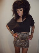Image of Brooklyn Bling Leopard Skirt