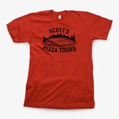 Image of Scott's Pizza Tours Red T-shirt