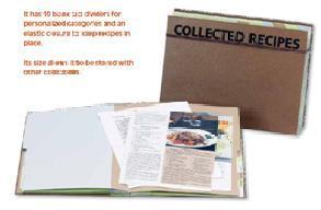 Image of Collected Recipes Organizer