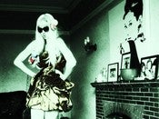 Image of Sexy COUTURE-LOOKING dress! Hand Customised. (SIZE 8-12 UK)
