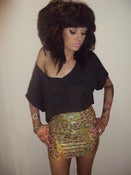 Image of Hollywood Leopard Sparkle Skirt