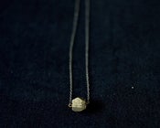 Image of Raw Pyrite Nugget Necklace