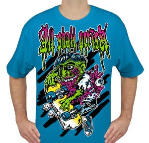 Image of SALE SALE SALE Neon Skater T-Shirt - ONLY $5.00 !!!