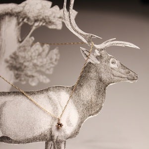 Image of 'little champagne diamond' necklace 