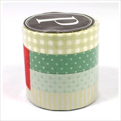 Image of "P" Green Classiky Masking Tape