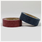 Image of Sharkskin (Indigo / Deep Red) MT Washi Tape