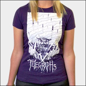 Image of Owl T-Shirt Purple