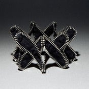 Image of Criss-Cross Zipper Bracelet