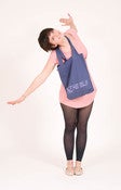 Image of Stofftasche "Mentsh" blau/blau