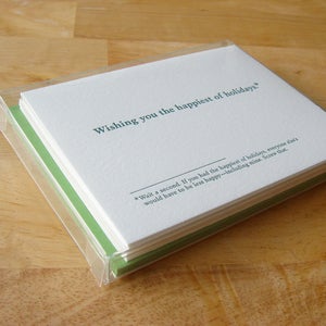 Image of Happy Holidays, 1500: Set of 6