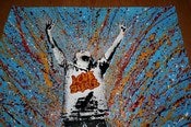 Image of "Love Spreads" - Blue 