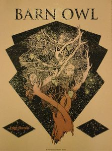 Image of Barn Owl Tour poster 2010