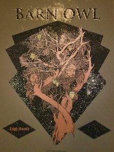 Image of Barn Owl Tour Poster 2010 VARIANT