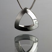 Image of Reuleaux Triangle Double Cut-out pendant