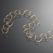 Image of Gold Reuleaux Chain Necklace