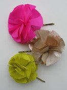 Image of Festive Pom-Pom Hair Pin Set