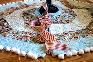 Image of December Tree Skirt Sewing Pattern pdf
