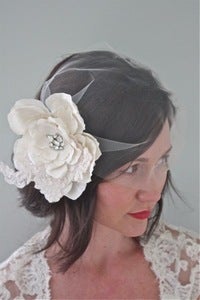 Image of Couture Blusher Bridal Veil