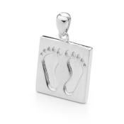 Image of Baby Feet - Classic Pandora Style in Sterling Silver