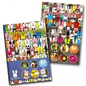 Image of TOY2R Bunny Qee Fiesta Postcard Set – Book A & Book B