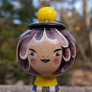 Image of Teresita - Wooden Kokeshi