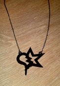 Image of HeartStar Necklace SOLD OUT