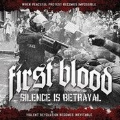 Image of FIRST BLOOD "Silence Is Betryal" CD + a Live hardcore DVD 