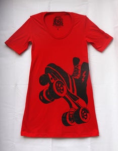 Image of FTR Short Sleeve Tunic Dress