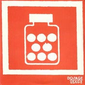 Image of Dosage/Usage "Pill Bottle" 7"
