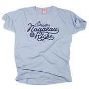 Image of Nouveau Riche Authentic Script (Light Blue)