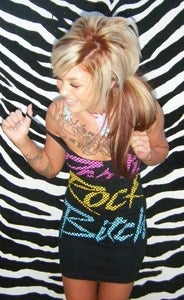 Image of Party Rock Bitch Tank Dress